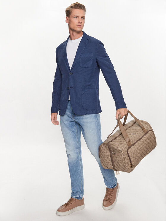 Guess Guess Torba Divvy (B) Travel TWB883 09300 Brązowy