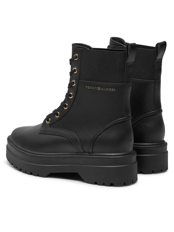 Tommy Hilfiger Tommy Hilfiger Ορειβατικά παπούτσια FW0FW08440 Μαύρο
