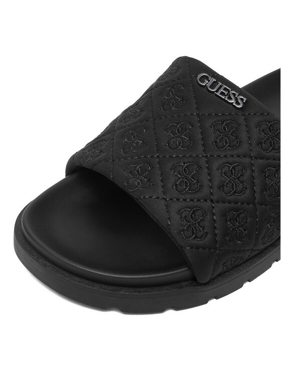 Guess Guess Šlepetės CEOWB-BS6702-01 Juoda