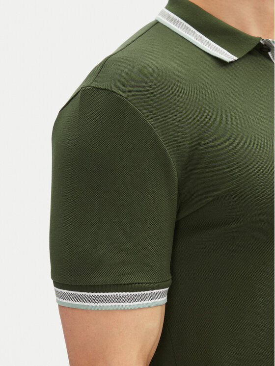 BOSS BOSS Polo majica Paddy 50469055 Zelena Regular Fit