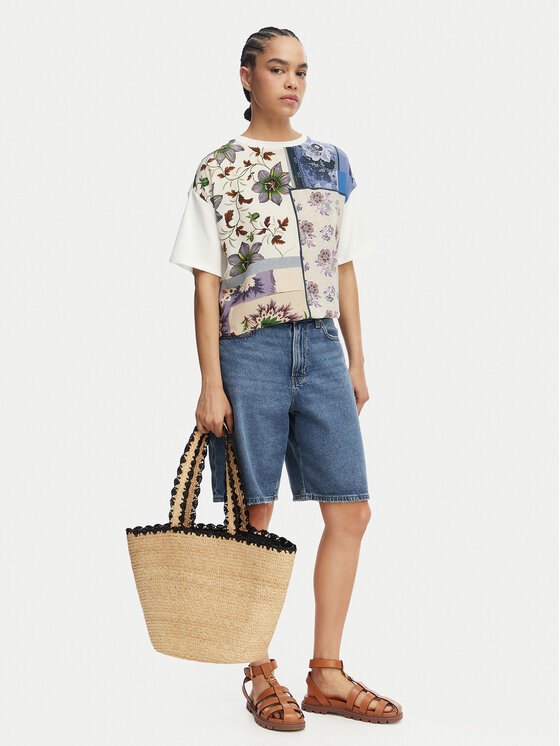 Weekend Max Mara Weekend Max Mara T-Shirt Pampas 2615941062 Έγχρωμο Relaxed Fit