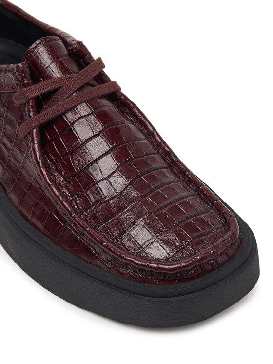 Clarks Clarks Poltopánky Torview W 26328105 Bordová