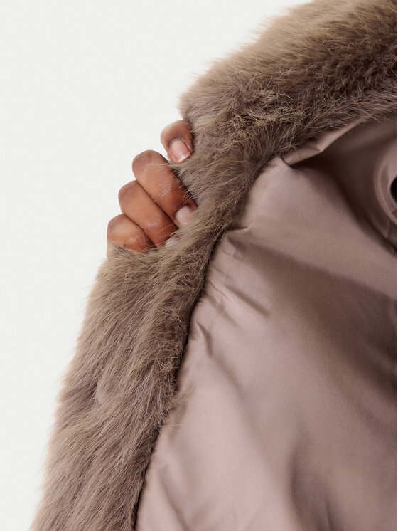 Bomboogie Bomboogie Шуба CW9192TFRL5 Коричневий Relaxed Fit