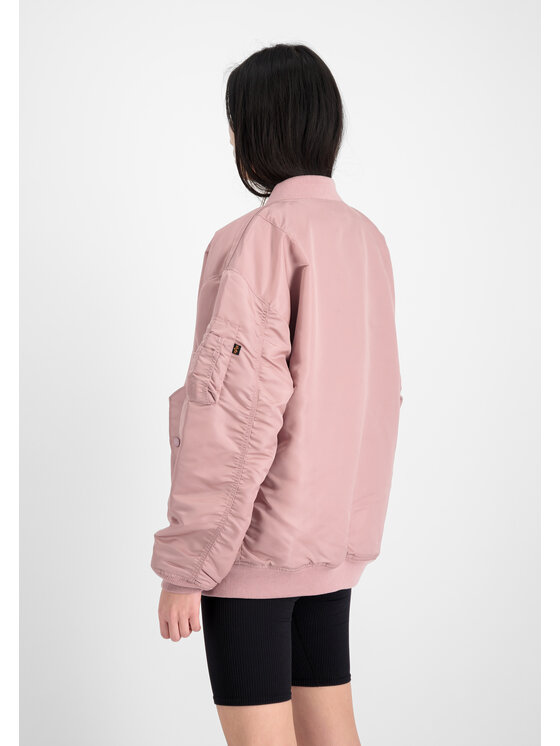 Alpha Industries Alpha Industries Kurtka bomber MA-1 Core Bomber Jacket Women Różowy Relaxed Fit
