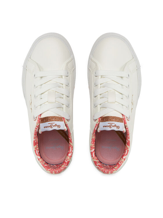 Pepe Jeans Pepe Jeans Sneakers Kenton Bass G PGS30603 Alb