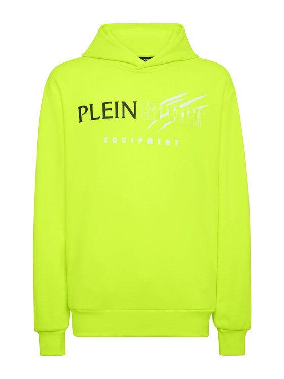 Plein Sport Plein Sport Bluza 13111 Zielony Regular Fit