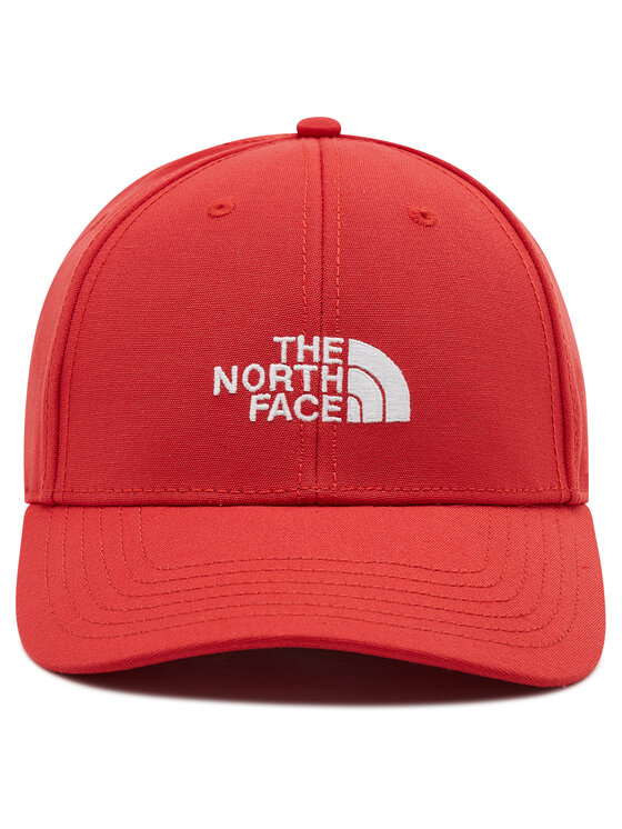 north face red cap