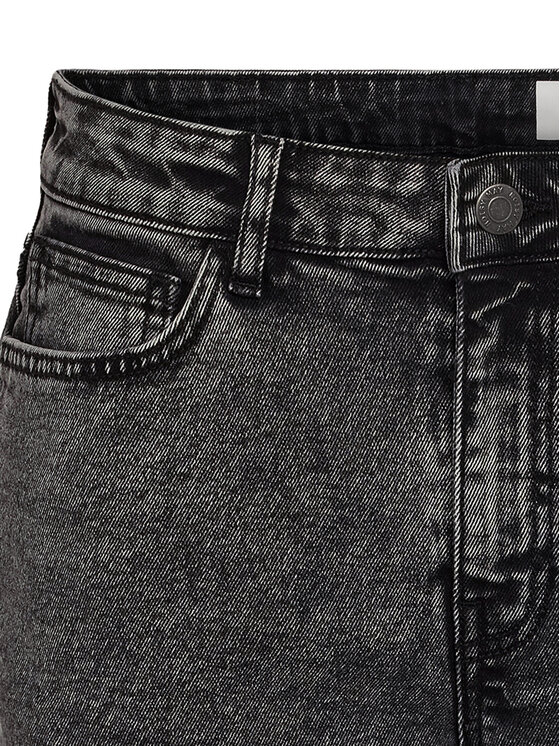 Noisy May Noisy May Pantaloni scurți de blugi Moni 27033697 Gri Slim Fit