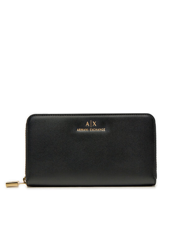 Armani Exchange Armani Exchange Moteriška piniginė XW000359 AF12040 UC001 Juoda
