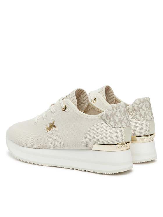 Michael Kors Michael Kors Sneakersy 43F2MQFSAD Beżowy