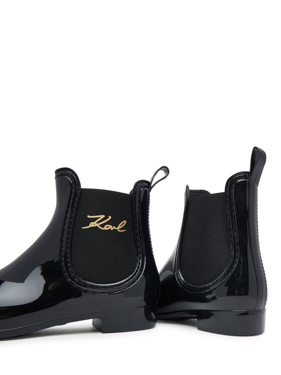 KARL LAGERFELD KARL LAGERFELD Kalosze Kalosh II KL94775 Czarny