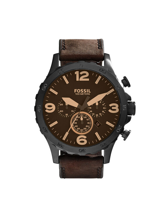 Fossil Orologio Nate JR1487 Marrone • Modivo.it