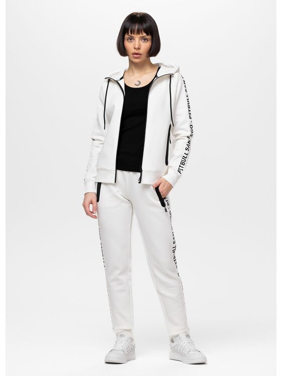 PITBULL PITBULL Bluza TAPE EXPLORY Biały Regular Fit