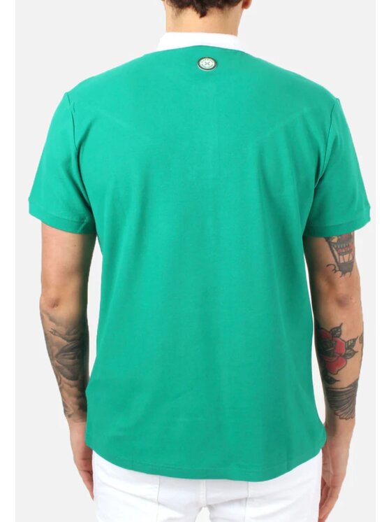 John Richmond John Richmond Polo Polo da Uomo John Richmond Verde Regular Fit