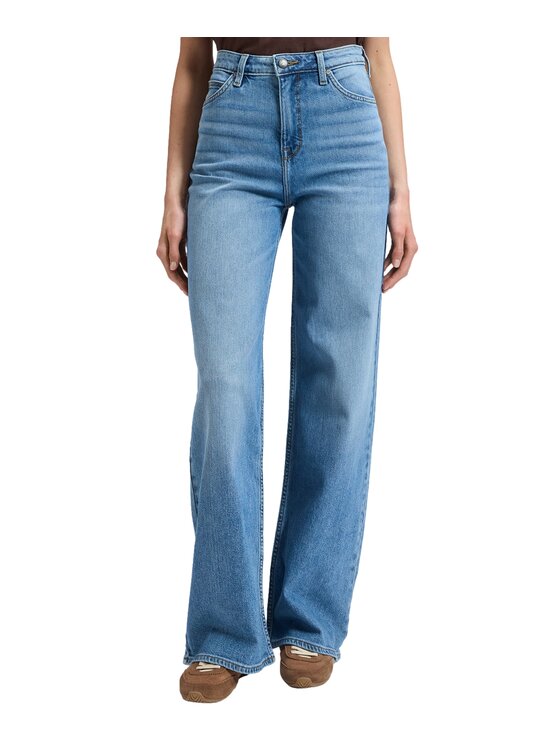 Lee Lee Jeansy 112385906 Niebieski Bootcut Fit