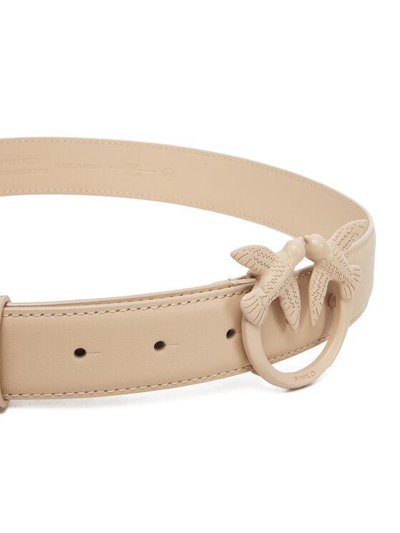 PINKO PINKO Ženski remen Love Berry H3 Belt PE 25 PLT01 100125 A1K2 Bež