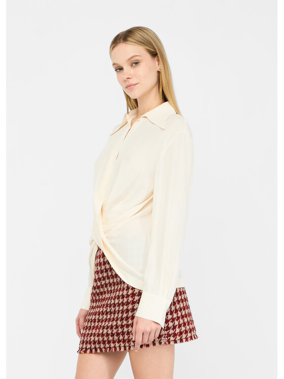 Liu Jo Liu Jo Blusa CF5263T2580X0169 Bianco Regular Fit