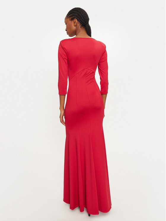 Rinascimento Rinascimento Večernja haljina 1000768771388 Crvena Regular Fit