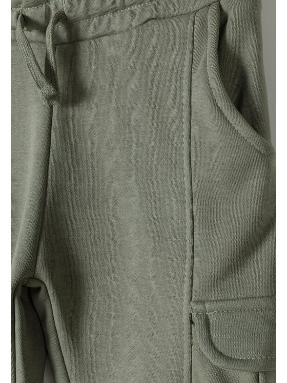 minoti minoti Spodnie dresowe 23fleece5 Khaki Regular Fit