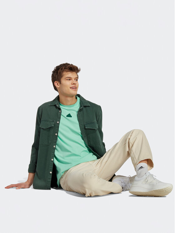 T-shirt City Escape T-Shirt IC9726 Verde Regular