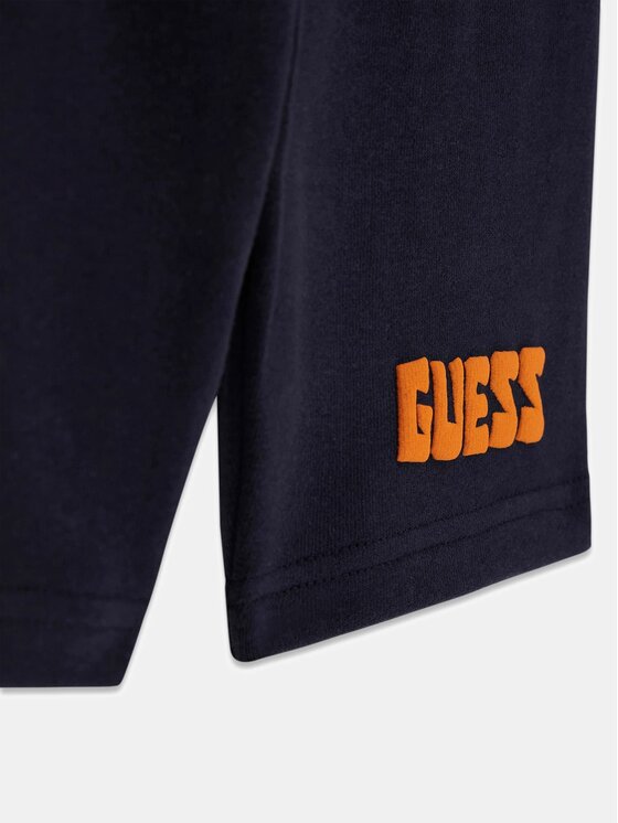 Guess Guess Set T-Shirt und Shorts N6GG03 K8HM4 Dunkelblau Regular Fit