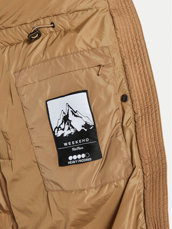 Weekend Max Mara Weekend Max Mara Giubbotto piumino Dolly 2425496052 Beige Relaxed Fit