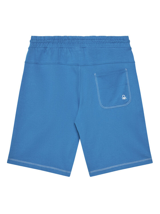 United Colors Of Benetton United Colors Of Benetton Szorty sportowe 3BL0C903J Niebieski Regular Fit