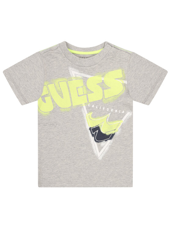 T-shirt N02I14 K5M20 Grigio Regular Fit