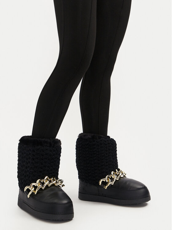 LOVE MOSCHINO LOVE MOSCHINO Cizme de zăpadă JA24322G0LISI000 Negru
