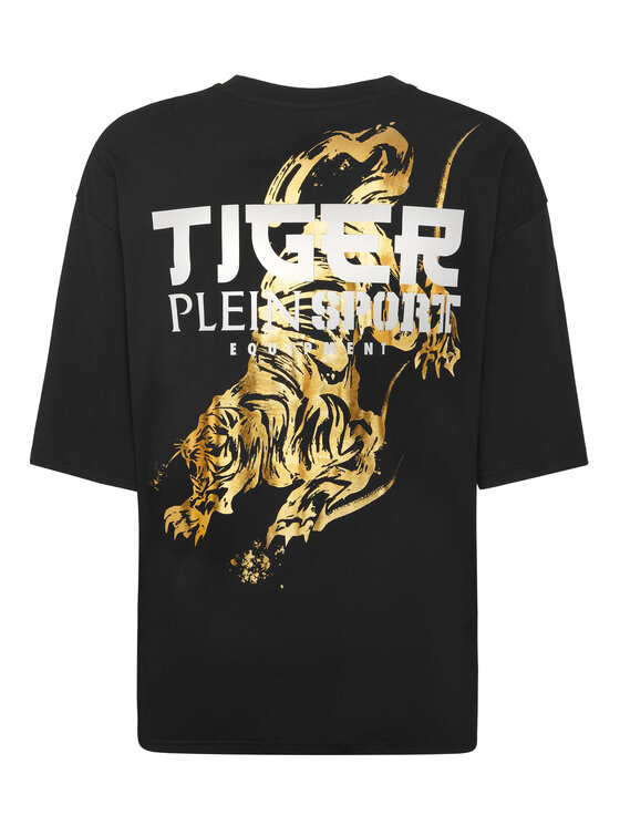 Plein Sport Plein Sport T-Shirt 23475 Czarny Regular Fit