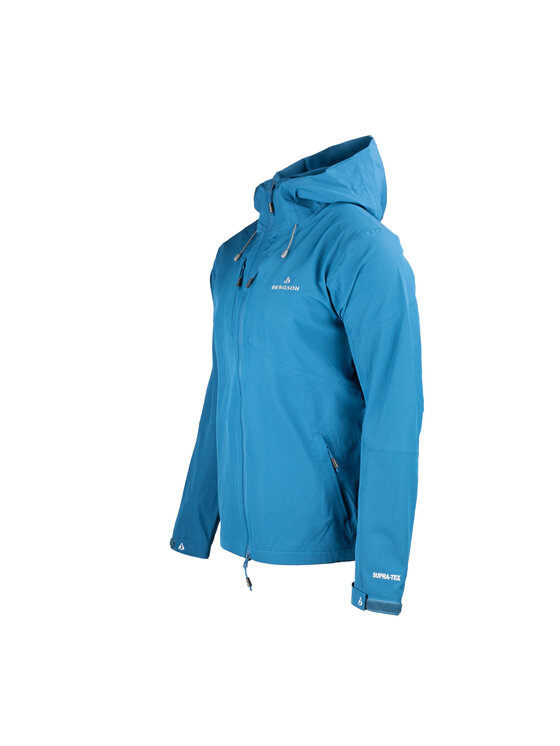 Bergson Bergson Kurtka outdoor STORMVAULT STX Niebieski Regular Fit