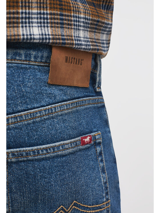 Mustang Mustang Jeansy TOLEDO TAPERED Niebieski Slim Fit