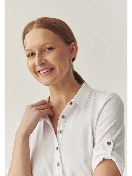 TATUUM TATUUM Halenka FENIKA Bílá Loose Fit