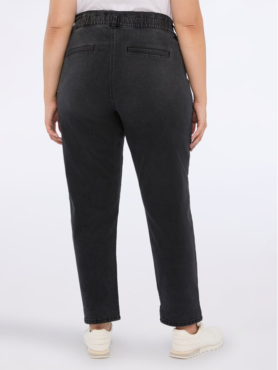 Fiorella Rubino Fiorella Rubino Jeansy P403T004899N023 Czarny Boy Fit
