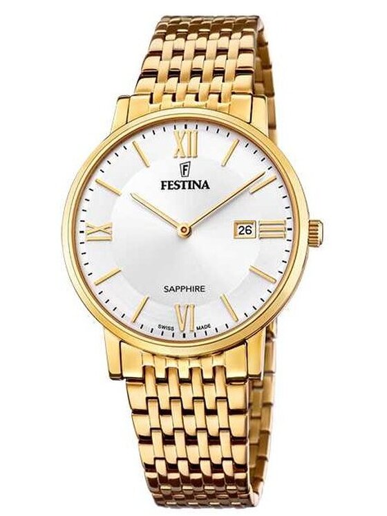 Festina Festina Zegarek F20020/1 Złoty
