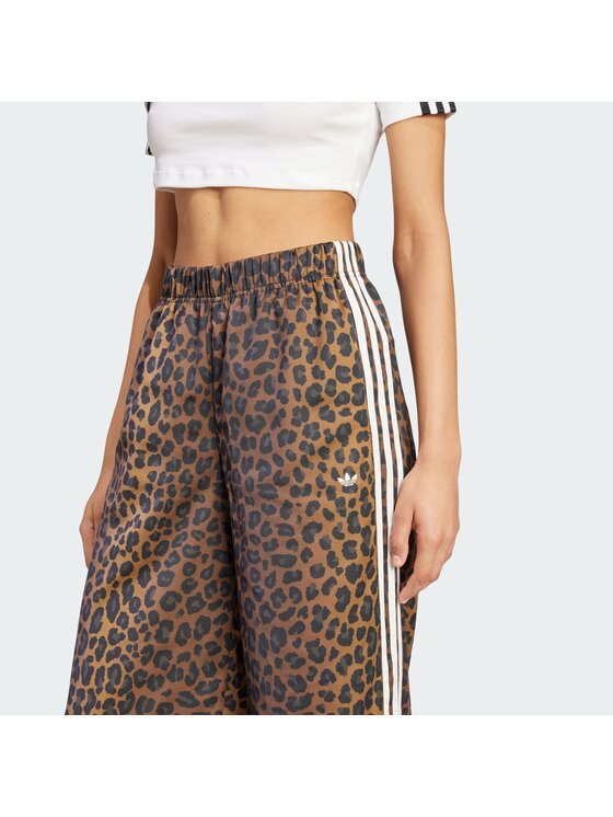 adidas adidas Jogginghose Satin KA2666 Braun Wide Leg