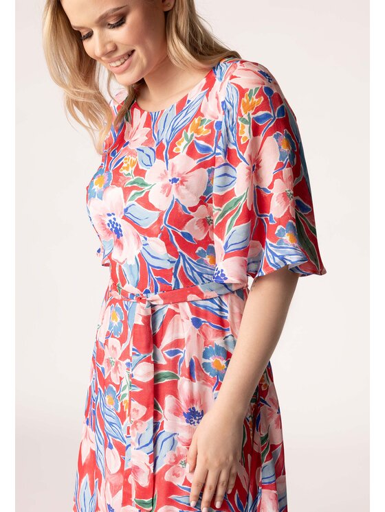 QUIOSQUE QUIOSQUE Každodenní šaty Quiosque 4UC025916 Barevná Regular Fit