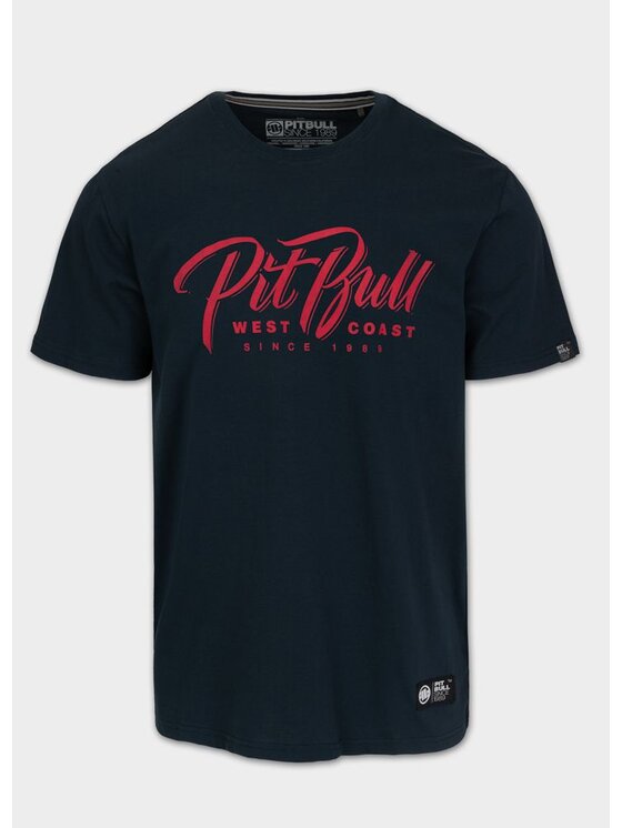 PITBULL PITBULL T-Shirt EL JEFFE Granatowy Regular Fit