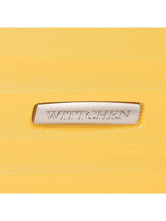 WITTCHEN WITTCHEN Walizka kabinowa 56-3A-311-50 Żółty