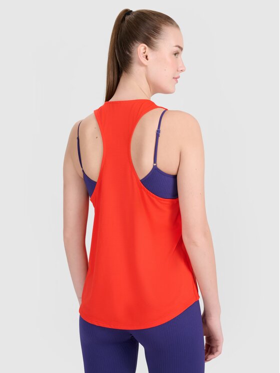 4F 4F Tank top 4FWSS25TFSLF412-62S Κόκκινο Oversize