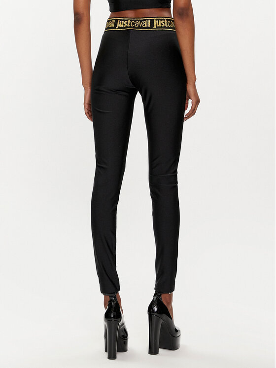 Just Cavalli Just Cavalli Легінси 76PAC103 Чорний Skinny Fit
