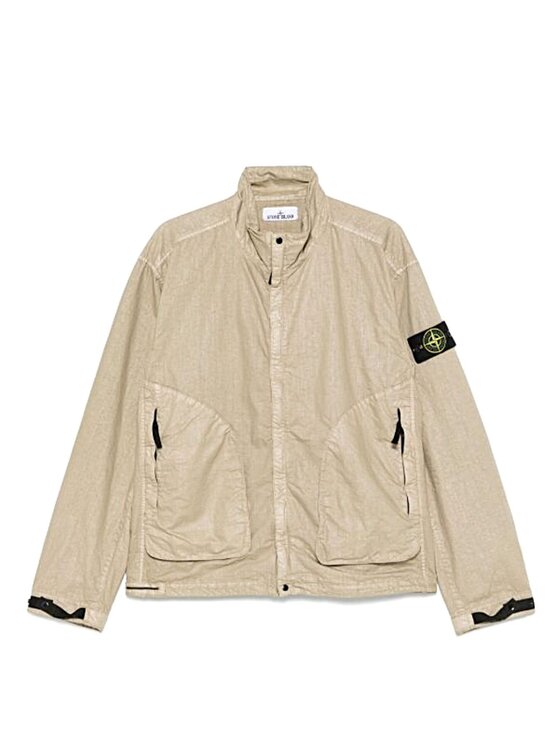 Stone Island Stone Island Kurtka przeciwdeszczowa K1S154100067 Beżowy Regular Fit