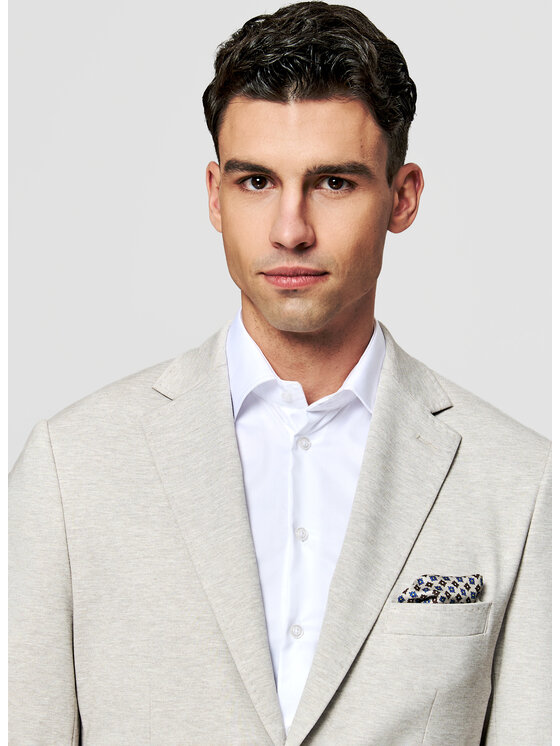 Pako Lorente Pako Lorente Marynarka P26SF-3X-016 Beżowy Slim Fit