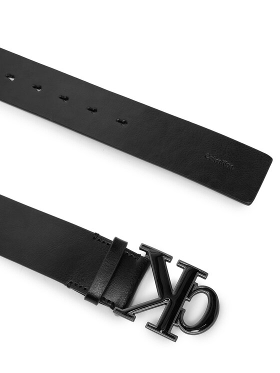 Calvin Klein Calvin Klein Diržas Ck Enamel Buckle 40Mm LV04D7150G Juoda