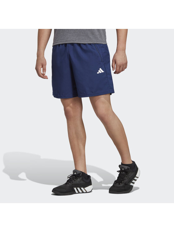 adidas adidas Szorty sportowe 81461 Błękitny Regular Fit