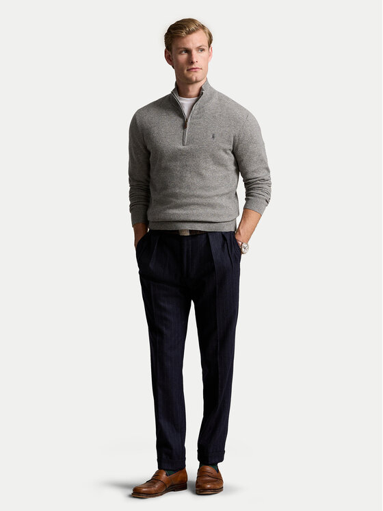 Polo Ralph Lauren Polo Ralph Lauren Džemper 710876756009 Siva Regular Fit