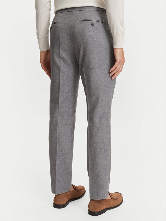 BOSS BOSS Chinosy H-Perino 50572014 Szary Tapered Fit
