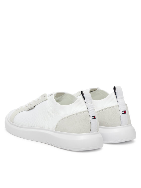 Tommy Hilfiger Tommy Hilfiger Tenisice Light Cupsole Knit Seasonal FM0FM05403 Bijela