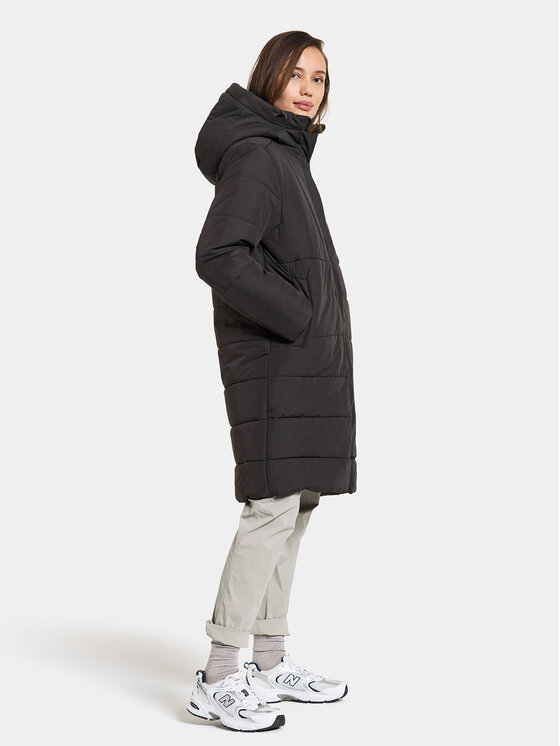 Didriksons Didriksons Striukė Moira Wns Parka 504944 Juoda Regular Fit