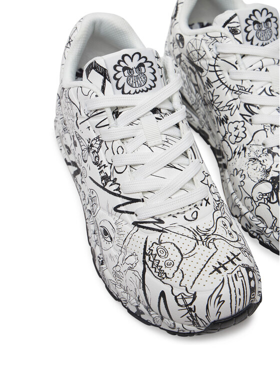 Skechers Skechers Snīkeri 177972/WBK Balts